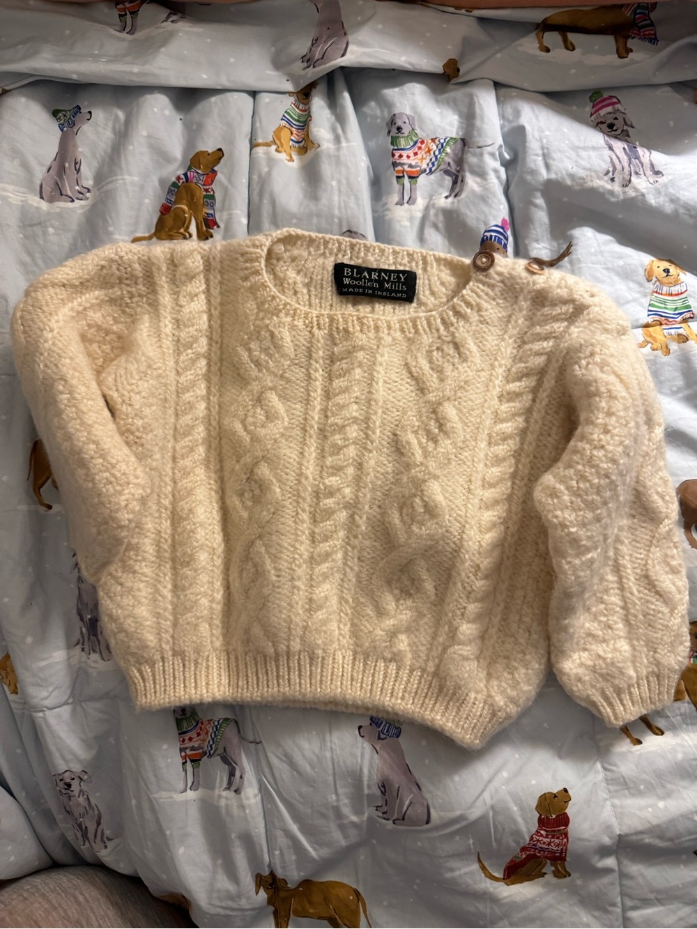 Blarney Woolen Mills Irish sweater 12 months